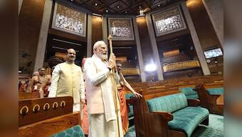 'India mother of democracy, new Parliament will witness rise of Atmanirbhar Bharat,' says PM Modi