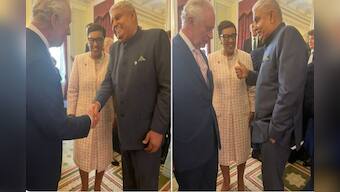 London: Vice President Dhankhar meets UK's King Charles III ahead of coronation ceremony