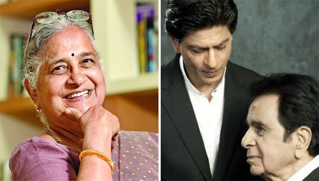 Sudha Murthy: 'My hero was Dilip Kumar, and only Shah Rukh Khan today can bring that kind of emotion' Sudha Murthy: 'My hero was Dilip Kumar, and only Shah Rukh Khan today can bring that kind of emotion'