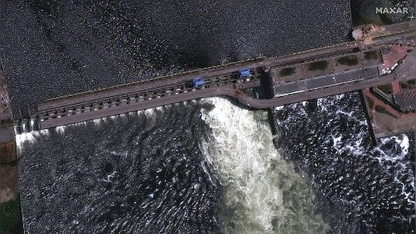 Nova Kakhovka Dam Collapse: Zelenskyy says 'rescuers being shot at by Russians from a distance' in flood-hit Kherson