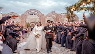 Crowns, Couture and Celebrations: Jordan's Crown Prince Hussein and Princess Rajwa's wedding album