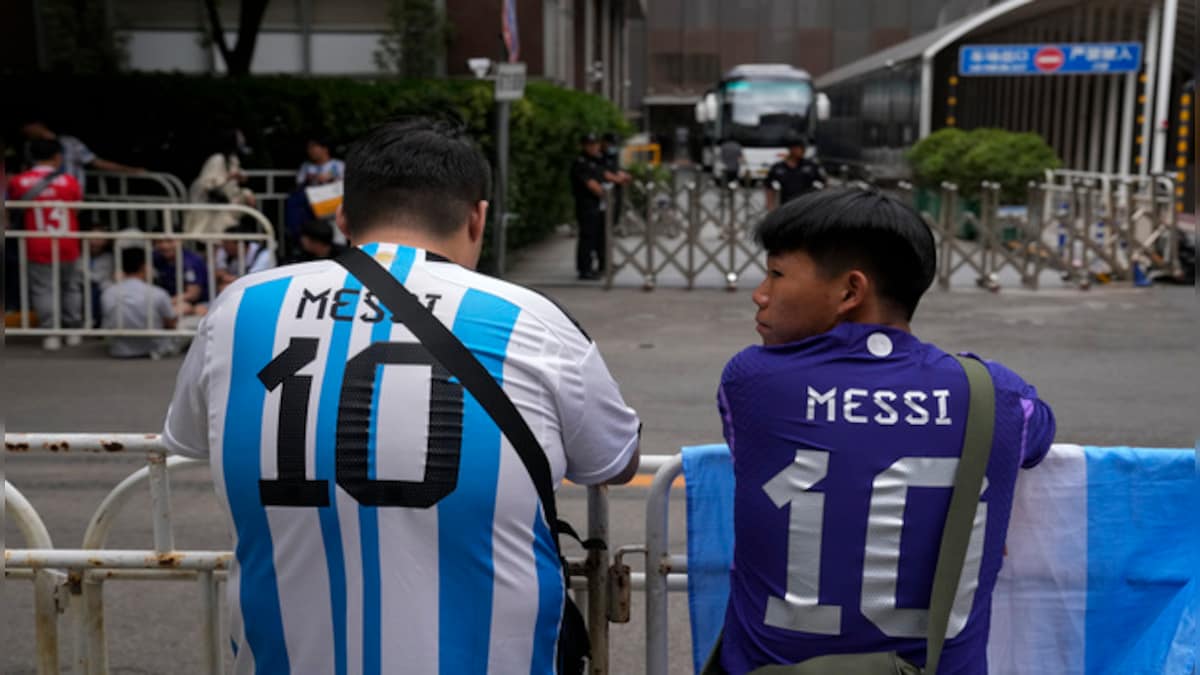 Chinese superfan books into Lionel Messi hotel for glimpse of his hero