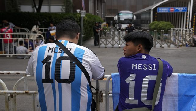 Chinese superfan books into Lionel Messi hotel for glimpse of his hero Chinese superfan books into Lionel Messi hotel for glimpse of his hero