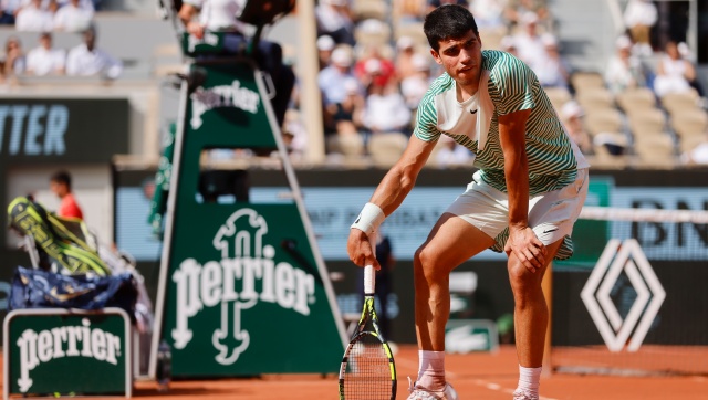 French Open 2023: My whole body cramped, never felt tension like this, says Carlos Alcaraz French Open 2023: My whole body cramped, never felt tension like this, says Carlos Alcaraz
