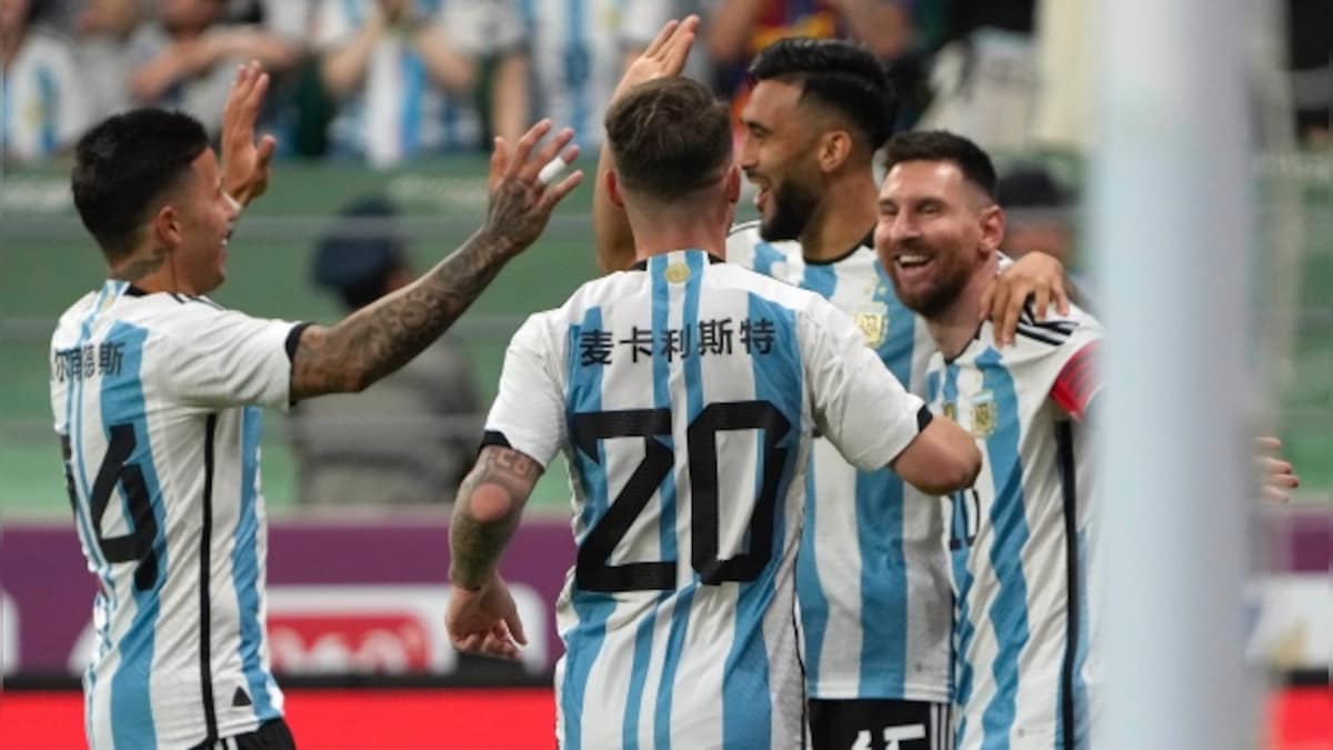 Lionel Messi scores rapid goal as Argentina down Australia in Beijing friendly