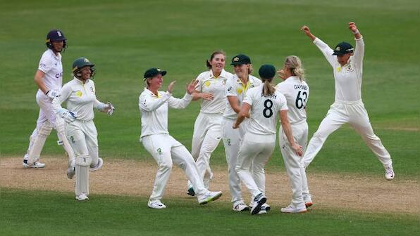 Women's Ashes: Ashleigh Gardner strikes as Australia edge ahead, England need 152 on Day 5