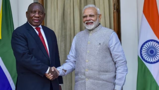 PM Modi holds telephonic conversation with South African President Ramaphosa PM Modi holds telephonic conversation with South African President Ramaphosa