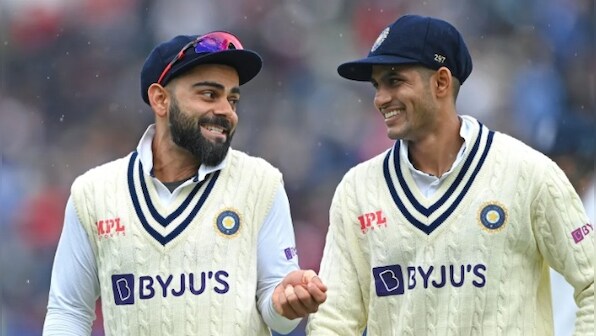 Spider-Man: Across the Spider-Verse — Virat Kohli teases Shubman Gill with Spider-Man signature step!