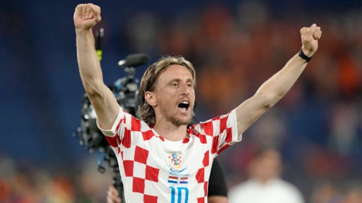 Nations League: Luka Modric scores in extra time as Croatia beat Netherlands to reach final