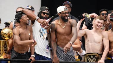 NBA: Thousands celebrate champions Denver Nuggets at parade