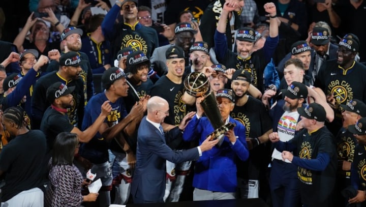 Denver Nuggets win first NBA title, beat Miami Heat 94-89 to clinch series 4-1