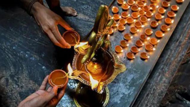 Diwali bash in Indian style but in New York City Diwali bash in Indian style but in New York City