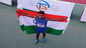 Asian U-20 Athletics Championship: Sunil Kumar wins decathlon gold medal with a borrowed pole vault