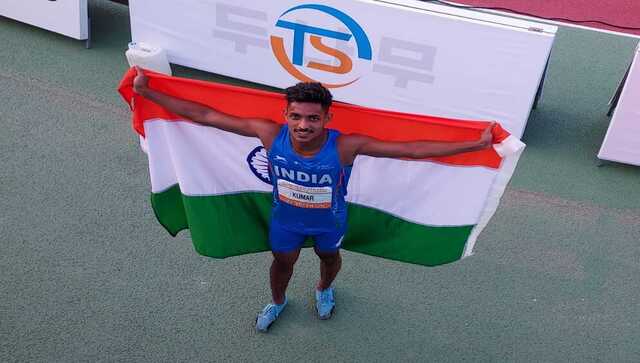 Asian U-20 Athletics Championship: Sunil Kumar wins decathlon gold medal with a borrowed pole vault Asian U-20 Athletics Championship: Sunil Kumar wins decathlon gold medal with a borrowed pole vault