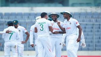 Taskin Ahmed shines to take Bangladesh to record 546-run Test win