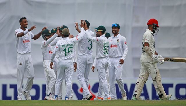 Bangladesh tighten grip on Afghanistan Test Bangladesh tighten grip on Afghanistan Test