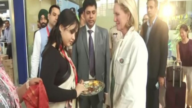 USAID Deputy Administrator Isobel Coleman arrives in Varanasi for G20 meeting USAID Deputy Administrator Isobel Coleman arrives in Varanasi for G20 meeting