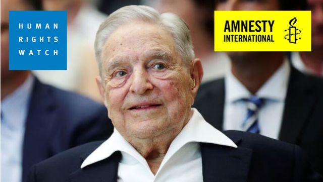 George Soros’ hand is clearly visible in thinly veiled attempts of Amnesty International, HRW to mar PM Modi’s US visit George Soros’ hand is clearly visible in thinly veiled attempts of Amnesty International, HRW to mar PM Modi’s US visit