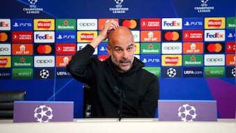 Champions League: Pep Guardiola warns Manchester City players against arrogance ahead of final