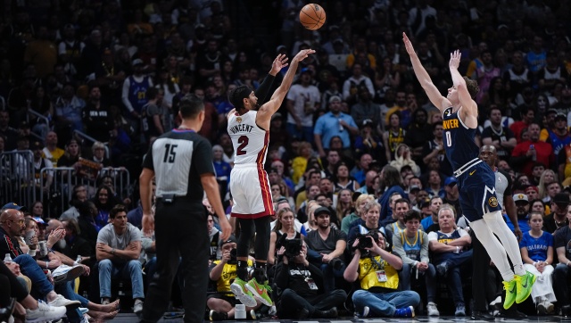 NBA Finals: Heat roar back to beat Nuggets 111-108 in Game 2; level series at 1-1 NBA Finals: Heat roar back to beat Nuggets 111-108 in Game 2; level series at 1-1