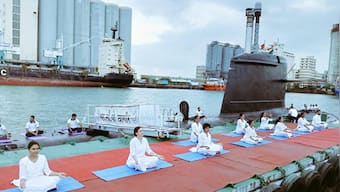 INS Vagir at Colombo port: How yoga on submarine helps India's innovative cultural diplomacy take centre stage