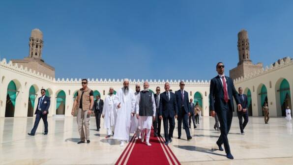 Honoured to visit Al-Hakim Mosque, says PM Modi during his two-day trip to Egypt