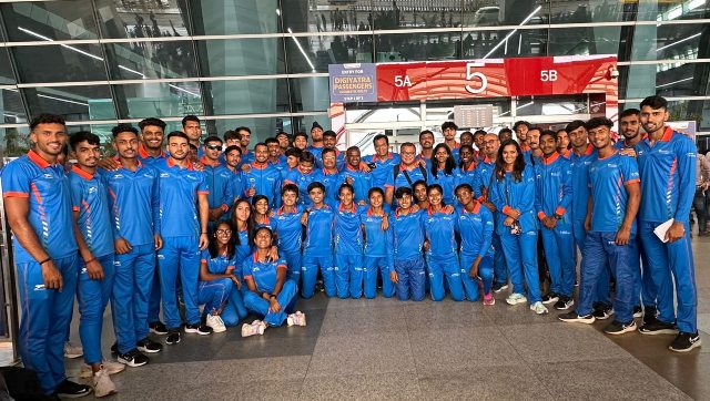 Two Indian Pole vaulters leave for Korea without poles as Air India refuses to carry the equipment Two Indian Pole vaulters leave for Korea without poles as Air India refuses to carry the equipment