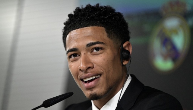 Jude Bellingham paying 'homage' to Zinedine Zidane with Real Madrid No 5 shirt Jude Bellingham paying 'homage' to Zinedine Zidane with Real Madrid No 5 shirt