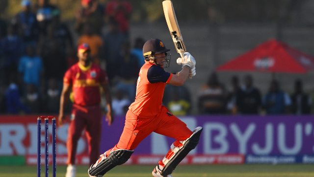 Watch: Logan van Beek smashes record 30 runs in Super Over as Netherlands secure famous win over West Indies Watch: Logan van Beek smashes record 30 runs in Super Over as Netherlands secure famous win over West Indies
