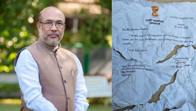 Manipur CM Biren Singh says 'not resigning', supporters tear letter to pieces Manipur CM Biren Singh says 'not resigning', supporters tear letter to pieces