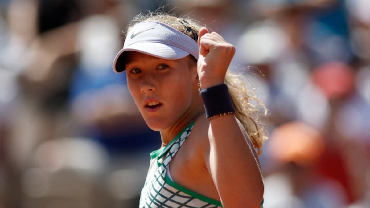 French Open 2023: Teenager Mirra Andreeva sets sights on '25 Grand Slams' but doesn't fancy becoming a diva