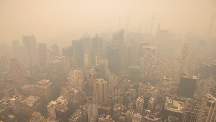 Canada wildfire smoke rolls in: New York City air becomes some of the worst, second only to Delhi in the world