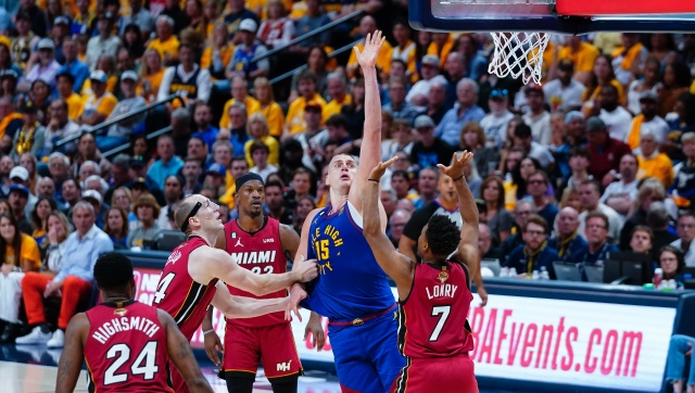 NBA Finals: Nikola Jokic gets triple-double, Nuggets roll past Heat in Game 1 NBA Finals: Nikola Jokic gets triple-double, Nuggets roll past Heat in Game 1