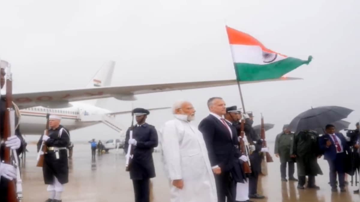 WATCH: PM Modi accorded ceremonial welcome at Joint Base Andrews in Washington