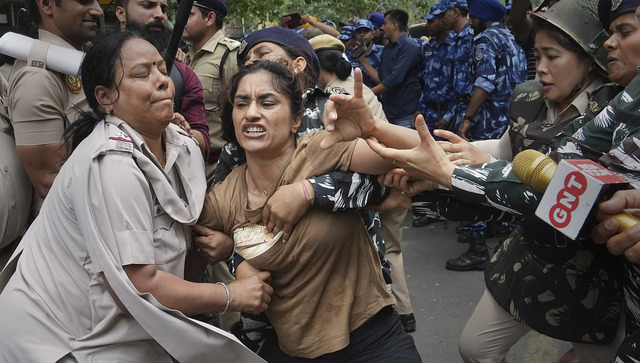 Vinesh Phogat accuses government of shielding Brij Bhushan Sharan Singh Vinesh Phogat accuses government of shielding Brij Bhushan Sharan Singh