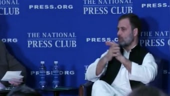 'Opposition is well united, a bit of give and take is required': Rahul Gandhi in Washington DC