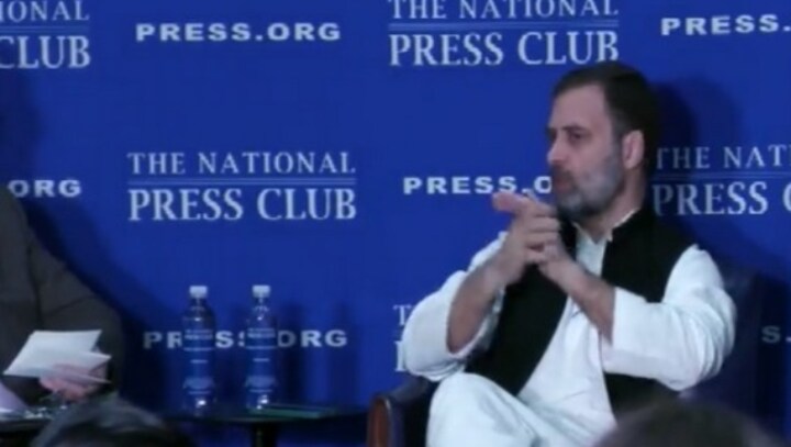 'Opposition is well united, a bit of give and take is required': Rahul Gandhi in Washington DC