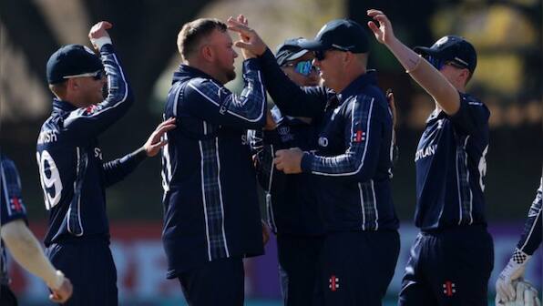 Scotland vs United Arab Emirates ODI Highlights, ICC World Cup Qualifier 2023 Group B match: Scotland win by 111 runs
