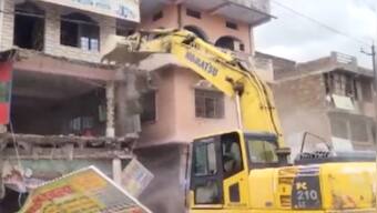 WATCH: House of rape-murder accused razed in UP's Fatehpur