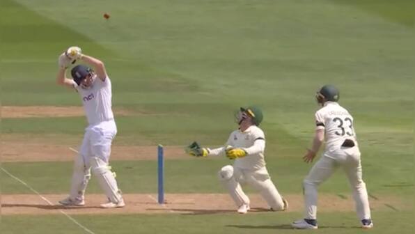 Ashes 2023: Harry Brook gets dismissed in bizarre fashion on Day 1 of Edgbaston Test; Watch video