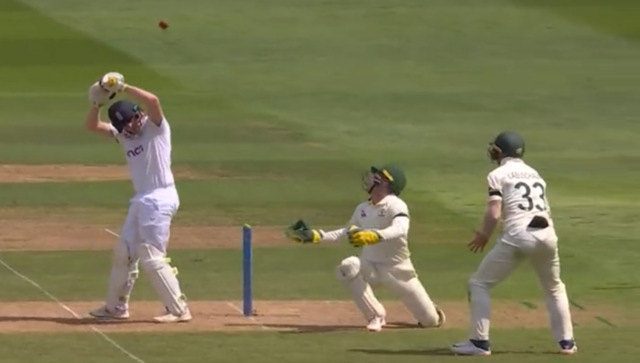 Ashes 2023: Harry Brook gets dismissed in bizarre fashion on Day 1 of Edgbaston Test; Watch video Ashes 2023: Harry Brook gets dismissed in bizarre fashion on Day 1 of Edgbaston Test; Watch video