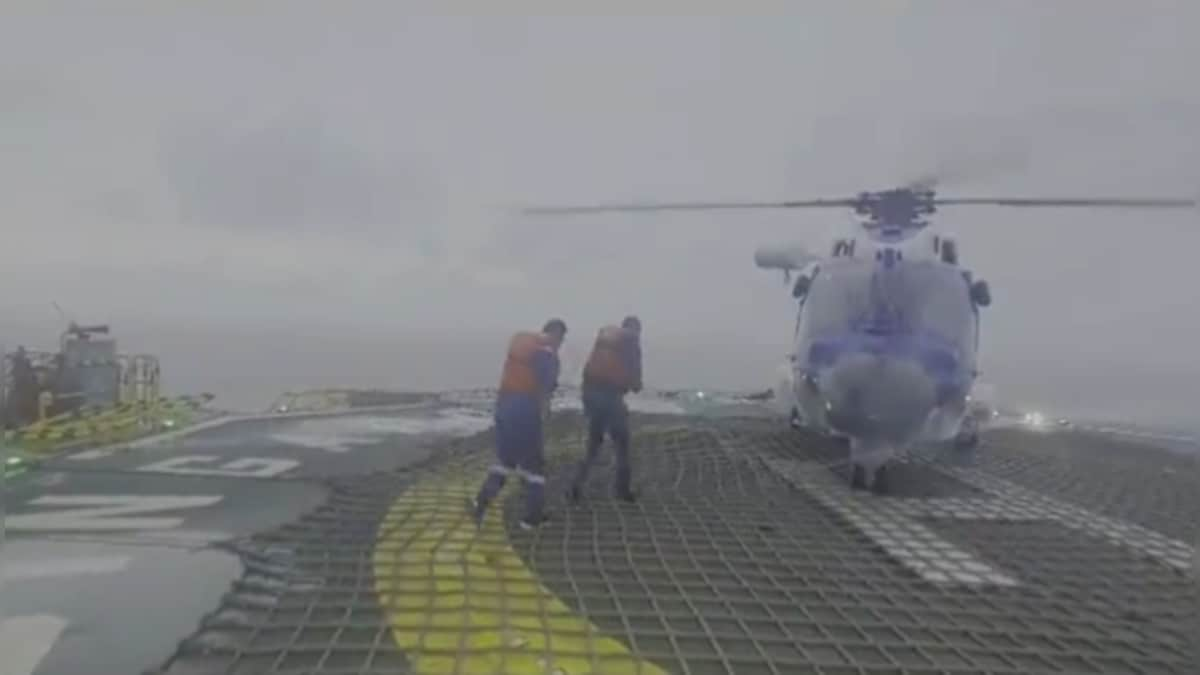 Watch: 'Nerve-racking' rescue op by Indian Coast Guard as Cyclone 'Biparjoy' approaches