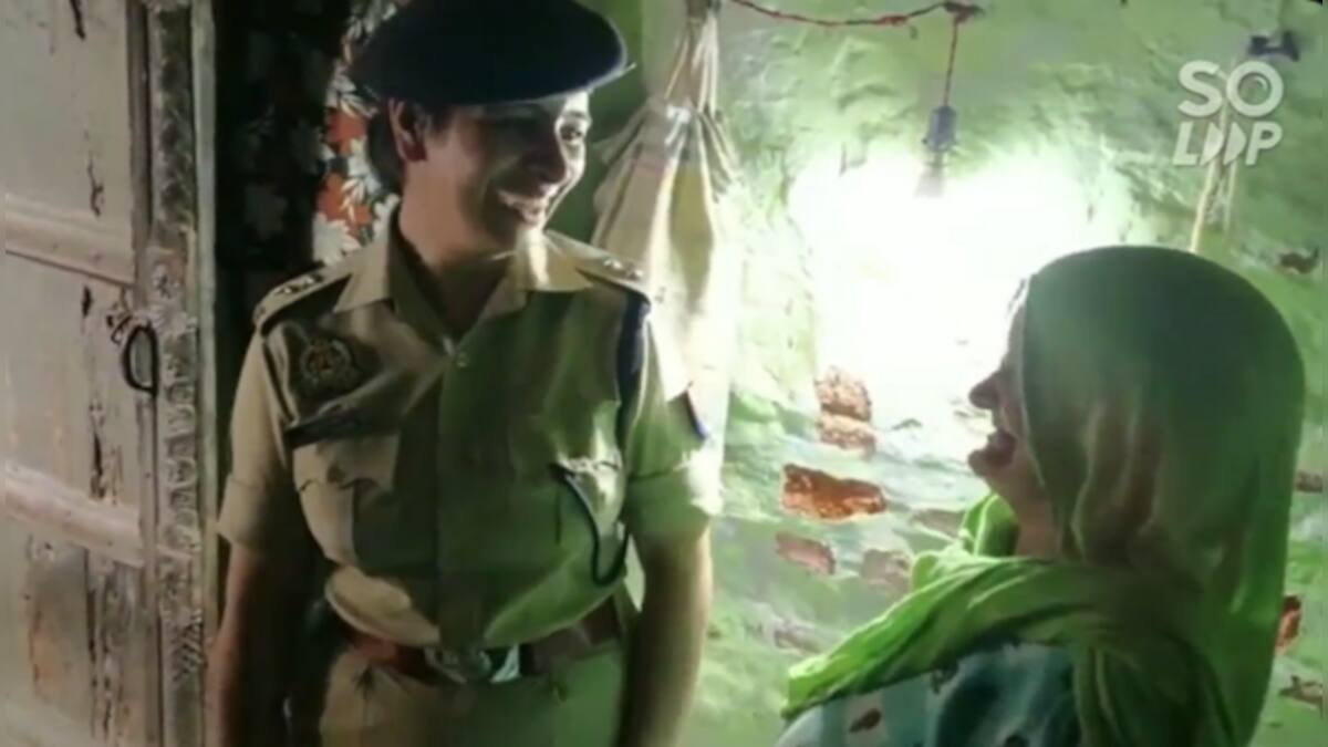 'Swades Moment': IPS officer brings electricity to elderly woman's home ...