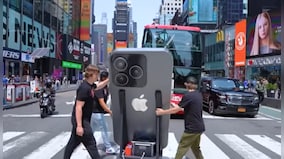 YouTuber builds 8-foot-long 'world's largest' fully-functional iPhone