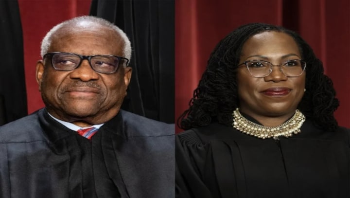 US Supreme Court's two Black justices spar over affirmative action ruling