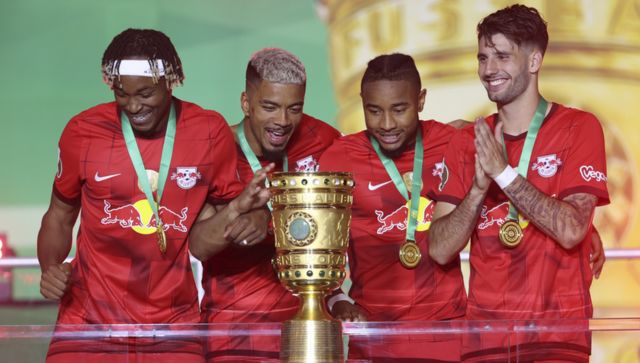 DFB Pokal: Christopher Nkunku helps RB Leipzig defend German Cup title DFB Pokal: Christopher Nkunku helps RB Leipzig defend German Cup title