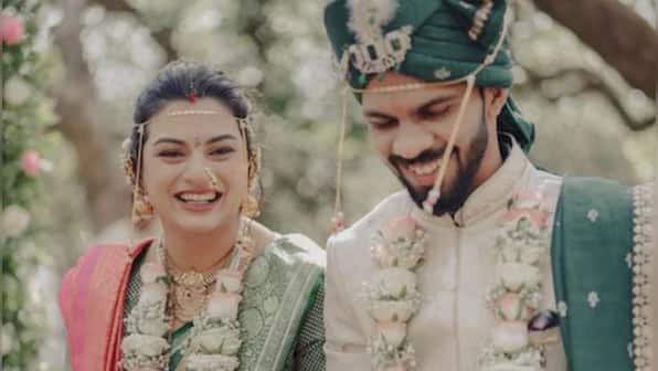Ruturaj Gaikwad gets married to fellow cricketer Utkarsha Pawar, shares pics