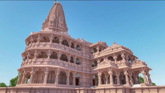 Marbles from Rajasthan, gold door: What the Ram Temple in Ayodhya will look like Marbles from Rajasthan, gold door: What the Ram Temple in Ayodhya will look like