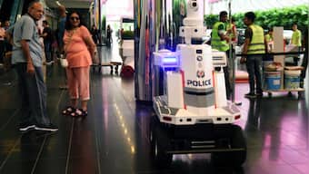 Singapore deploys real 'Robocops' at Changi Airport