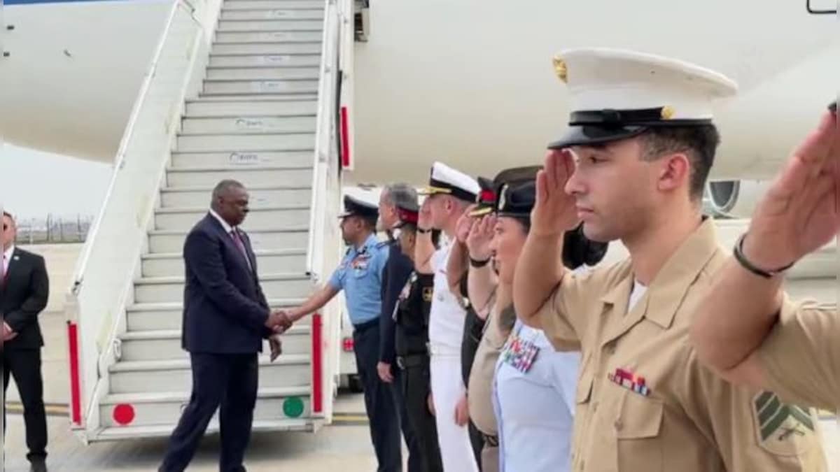 US Defence Secretary Lloyd Austin arrives in New Delhi, to hold talks with Rajnat Singh during visit